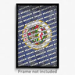 Grand Meadow Minnesota Poster (MN City Souvenir 11x17 Town Print)