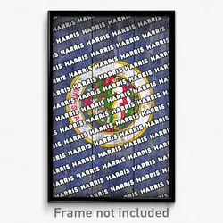Harris Minnesota Poster (MN City Souvenir 11x17 Town Print)