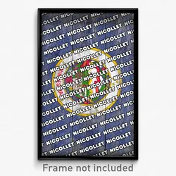 Nicollet Minnesota Poster (MN City Souvenir 11x17 Town Print)
