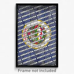 Kerkhoven Minnesota Poster (MN City Souvenir 11x17 Town Print)