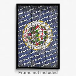 Lilydale Minnesota Poster (MN City Souvenir 11x17 Town Print)