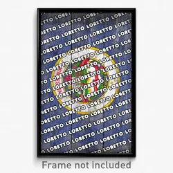 Loretto Minnesota Poster (MN City Souvenir 11x17 Town Print)