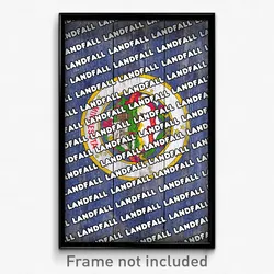 Landfall Minnesota Poster (MN City Souvenir 11x17 Town Print)