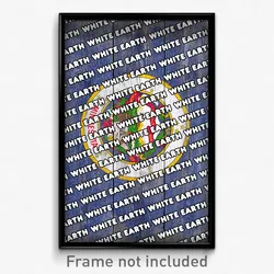 White Earth Minnesota Poster (MN City Souvenir 11x17 Town Print)