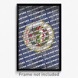 Holdingford Minnesota Poster (MN City Souvenir 11x17 Town Print)