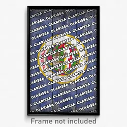 Clarissa Minnesota Poster (MN City Souvenir 11x17 Town Print)
