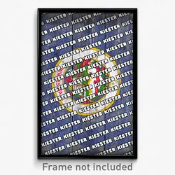 Kiester Minnesota Poster (MN City Souvenir 11x17 Town Print)