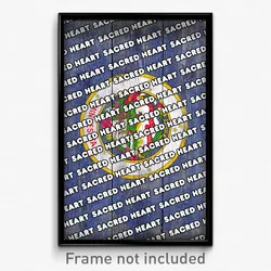 Sacred Heart Minnesota Poster (MN City Souvenir 11x17 Town Print)