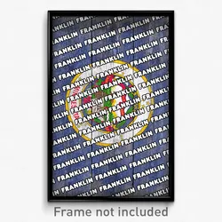 Franklin Minnesota Poster (MN City Souvenir 11x17 Town Print)