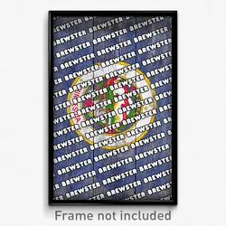 Brewster Minnesota Poster (MN City Souvenir 11x17 Town Print)