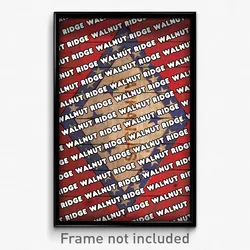 Walnut Ridge Arkansas Poster (AR City Souvenir 11x17 Town Print)