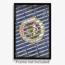 Pennock Minnesota Poster (MN City Souvenir 11x17 Town Print)
