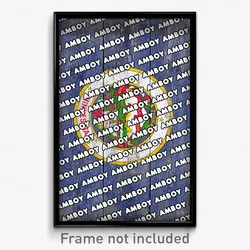 Amboy Minnesota Poster (MN City Souvenir 11x17 Town Print)