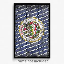 Naytahwaush Minnesota Poster (MN City Souvenir 11x17 Town Print)