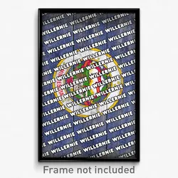 Willernie Minnesota Poster (MN City Souvenir 11x17 Town Print)
