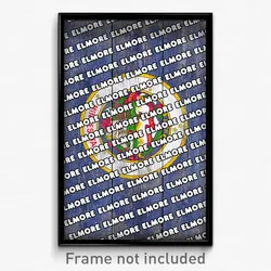 Elmore Minnesota Poster (MN City Souvenir 11x17 Town Print)