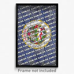 Carlos Minnesota Poster (MN City Souvenir 11x17 Town Print)
