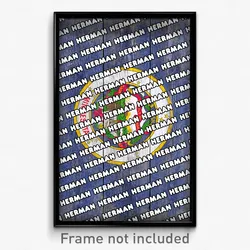 Herman Minnesota Poster (MN City Souvenir 11x17 Town Print)