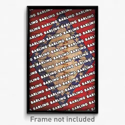 Barling Arkansas Poster (AR City Souvenir 11x17 Town Print)