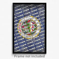 Tower Minnesota Poster (MN City Souvenir 11x17 Town Print)