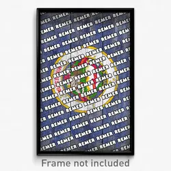 Remer Minnesota Poster (MN City Souvenir 11x17 Town Print)