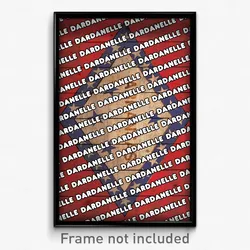 Dardanelle Arkansas Poster (AR City Souvenir 11x17 Town Print)