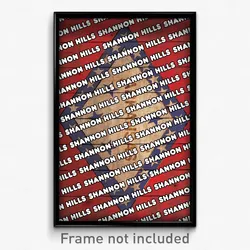 Shannon Hills Arkansas Poster (AR City Souvenir 11x17 Town Print)