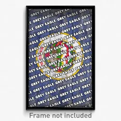 Grey Eagle Minnesota Poster (MN City Souvenir 11x17 Town Print)