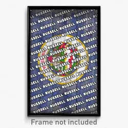 Russell Minnesota Poster (MN City Souvenir 11x17 Town Print)