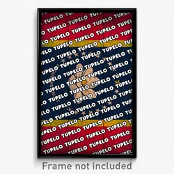 Tupelo Mississippi Poster (MS City Souvenir 11x17 Town Print)
