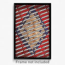Lonoke Arkansas Poster (AR City Souvenir 11x17 Town Print)