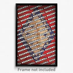 Rockwell Arkansas Poster (AR City Souvenir 11x17 Town Print)