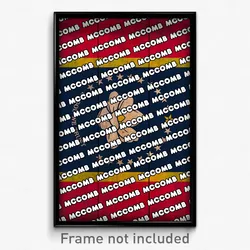 McComb Mississippi Poster (MS City Souvenir 11x17 Town Print)
