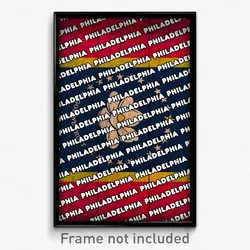 Philadelphia Mississippi Poster (MS City Souvenir 11x17 Town Print)