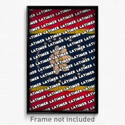 Latimer Mississippi Poster (MS City Souvenir 11x17 Town Print)