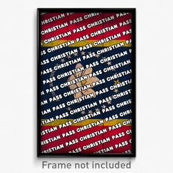 Pass Christian Mississippi Poster (MS City Souvenir 11x17 Town Print)