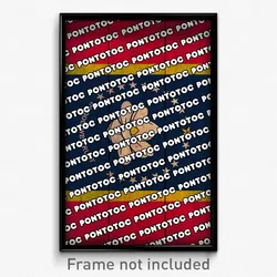 Pontotoc Mississippi Poster (MS City Souvenir 11x17 Town Print)