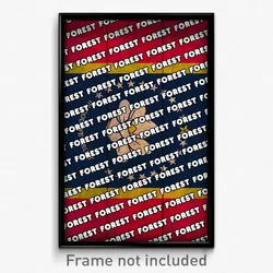 Forest Mississippi Poster (MS City Souvenir 11x17 Town Print)