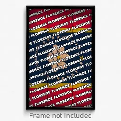 Florence Mississippi Poster (MS City Souvenir 11x17 Town Print)