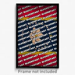 Gluckstadt Mississippi Poster (MS City Souvenir 11x17 Town Print)