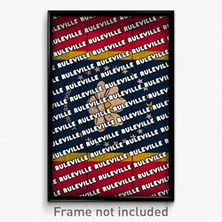 Ruleville Mississippi Poster (MS City Souvenir 11x17 Town Print)