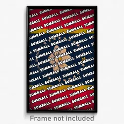 Sumrall Mississippi Poster (MS City Souvenir 11x17 Town Print)