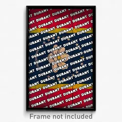 Durant Mississippi Poster (MS City Souvenir 11x17 Town Print)