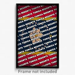 Tunica Resorts Mississippi Poster (MS City Souvenir 11x17 Town Print)