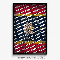 Cleary Mississippi Poster (MS City Souvenir 11x17 Town Print)