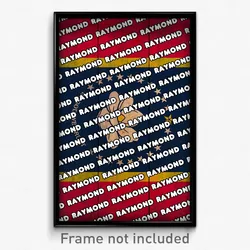 Raymond Mississippi Poster (MS City Souvenir 11x17 Town Print)