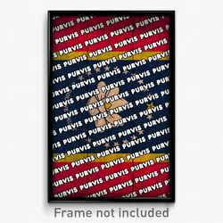 Purvis Mississippi Poster (MS City Souvenir 11x17 Town Print)