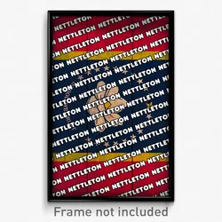 Nettleton Mississippi Poster (MS City Souvenir 11x17 Town Print)