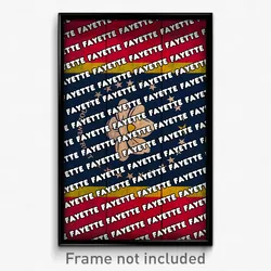 Fayette Mississippi Poster (MS City Souvenir 11x17 Town Print)