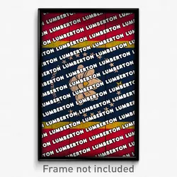 Lumberton Mississippi Poster (MS City Souvenir 11x17 Town Print)
